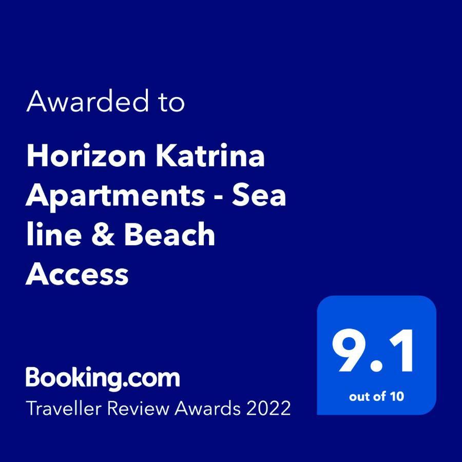 Horizon Katrina Apartments - Sea Line & Beach Access Sveti Vlas Exterior foto